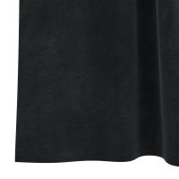 Cortinas Blackout vidaXL con lazos de suspensión 2 pcs de terciopelo negro - details 4