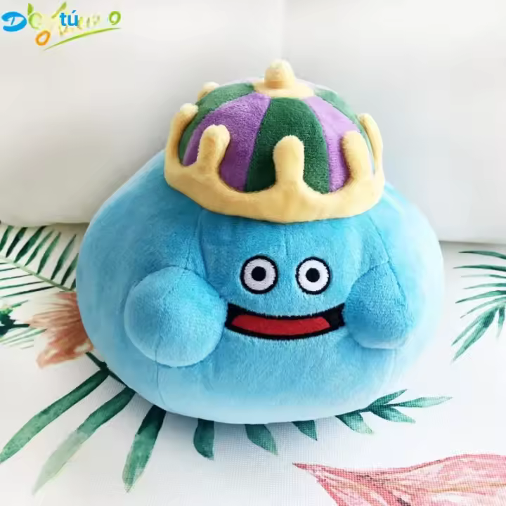 Peluche De Dragon Quest Sonriente 30cm Juguete De Peluche De Anime Cartoon Regalo De Cumpleaños Para Niños Decoración Para El Hogar - 1