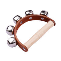 Campanas De Mano Con Mango De Madera Jingle Bells 5pcs/7pcs Instrumento Musical Para Clase De Música Juguetes Educativos - details 5