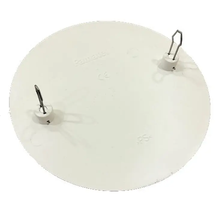 CABLEPELADO Tapa de caja de registro redonda | Tapa para caja de derivación empotrada | Fijación a presión mediante dos pestañas | Tapa para cajas de 80 mm de diámetro | Blanco - 1