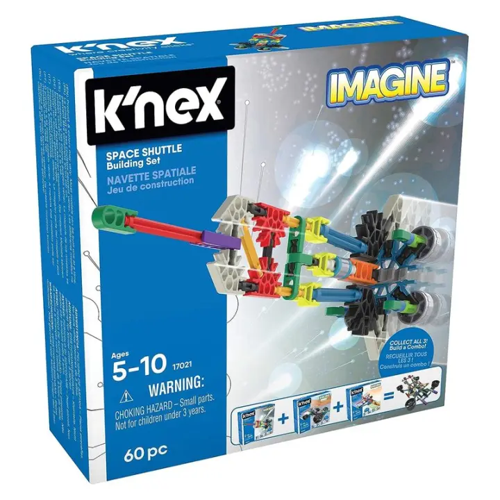 Knex transbordador espacial con 60 piezas de construcción 35462 - 1