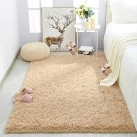 Carpetas De Piso Para Habitación De Niñas Rosa Suaves Y Gruesas Alfombra Grande Para Dormitorio Decoración Del Salón Alfombras Para Cama De Niños - details 23