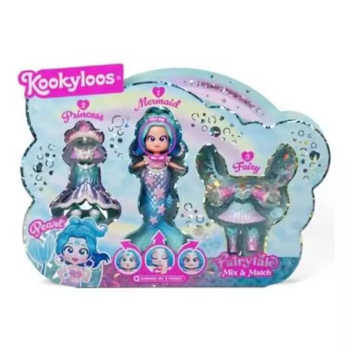 Kookyloos Muñeca Fairy Celeste 3n1 con Accesorios 40164 MAGIC BOX - 1