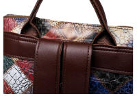 Mochila Vintage de retales para mujer, morral de cuero, Mochila de viaje, mochilas escolares para adolescentes, 2024 - details 13