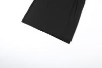 Vestido Maxi Sin Mangas Para Mujer Kliou Halter V-Neck Profundo Draped Bodycon Festival Fiesta Sin Espalda Cuello Alto Polyester Spandex - details 7