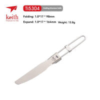 Cuchillo De Titanio KEITH Para Exterior Portátil Saludable Ligero Ti5304 Cuchillería Plegable Para Picnic Y Senderismo - details 0