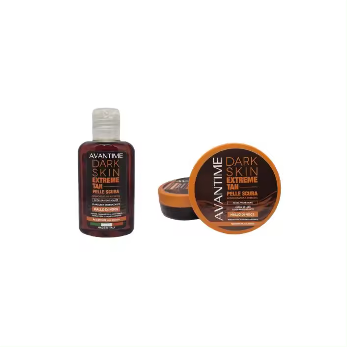 Crema Avantime con Cascarilla de Nogal Hydratante Cuero Oscuro o Superbronceador - 1