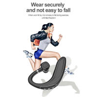 Auricular Inalámbrico Bluetooth 5.0 Con Gancho Para Oído Para Deporte Y Negocios Auricular Con Microfone Y Cancelación De Ruido Activa Compatible Con Apple Y Android - details 11
