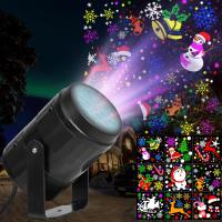 Proyector De Navidad LED Con 16 Patrones Luz De Fiestas Para Jardín Halloween Decoraciones De Vacaciones Proyector De Luces De Navidad - details 0