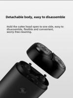 XIAOMI MIJIA S100 Afeitadora Eléctrica Portátil Doble Hoja Seco Húmedo Para Barba Recargable USB Máquina De Afeitar Para Hombres - details 10
