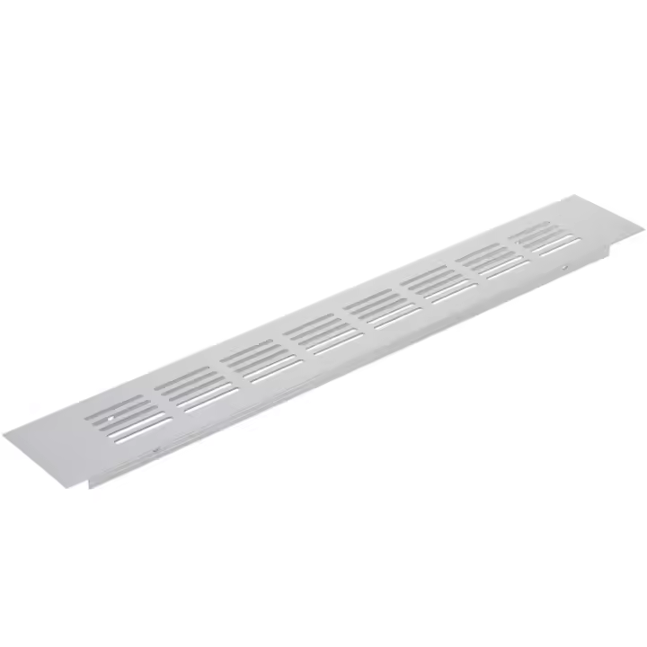 Rejilla de ventilación para zócalo aluminio 350x50mm - PrimeMatik - 1