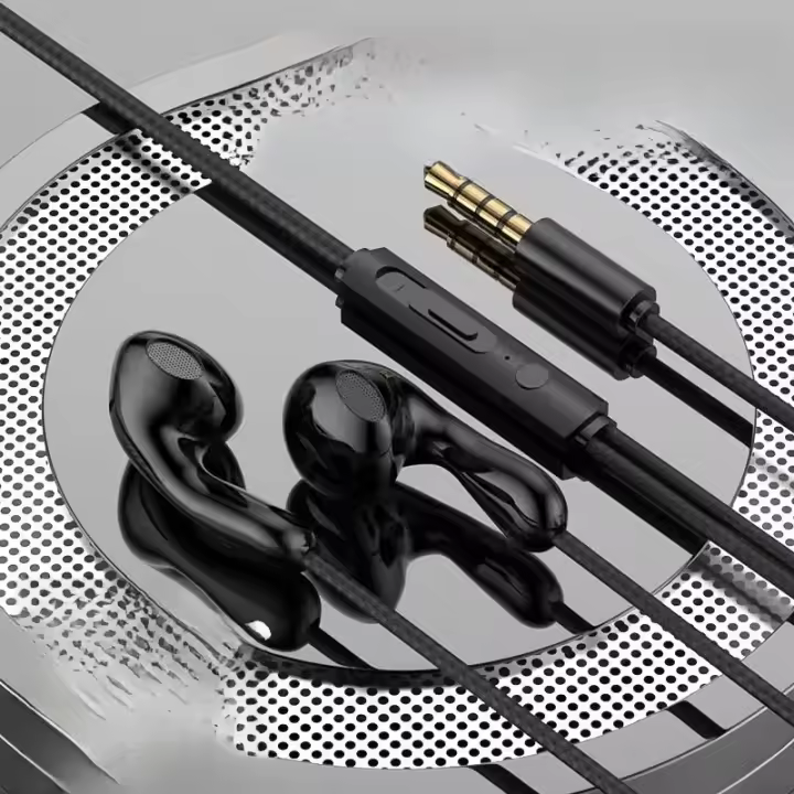 Auriculares Inalámbricos Con Micrófono Y Cable Tipo-C 3.5mm Estéreo HiFi Para Deporte Y Música Compatible Con Xiaomi Samsung - 1