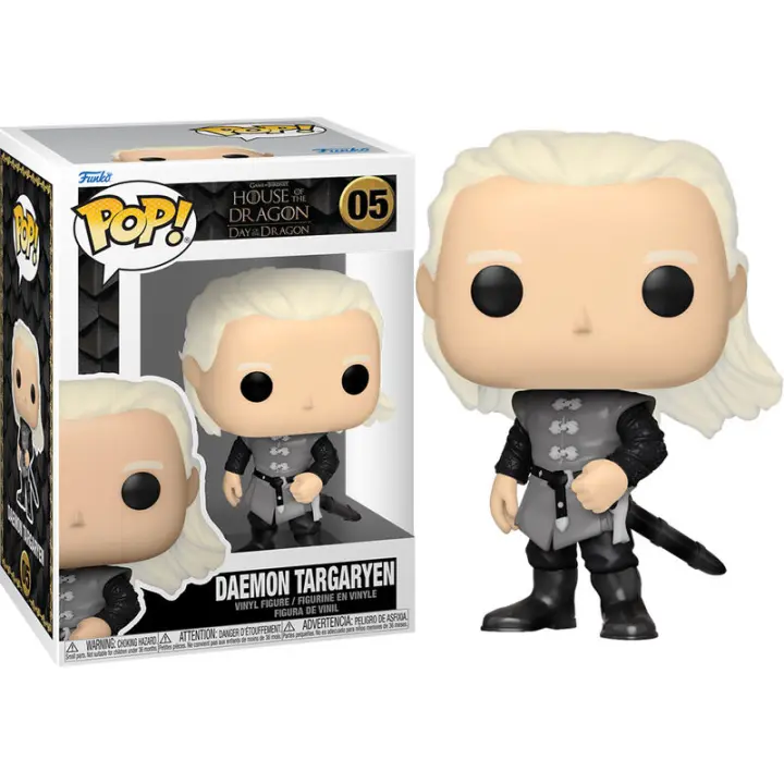 Figura Funko Pop Game Of Thrones (House Of The Dragon) Daem-Figura de Vinilo Coleccionable - Idea de Regalo- Mercancia Oficial - Juguetes para Niños y Adultos - Movies Fans - Muñeco para Coleccionistas y Exposición - 1