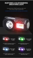 Linterna Frontal LED Mini Con Sensor De Movimiento Recargable Por USB Y Sensor Magnético Para Camping Y Pesca Con Clip De Seguridad - details 3