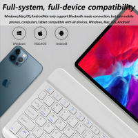 Teclado Bluetooth Mini Para Tableta Y Teléfono CASEPOKE Compatible Con iPad Xiaomi Samsung Huawei Android IOS Windows - details 0