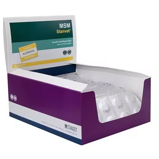 Stanvet MSM Azufre  Suplemento nutricional elaborado con azufre biodisponible para perros y gatos. - 1