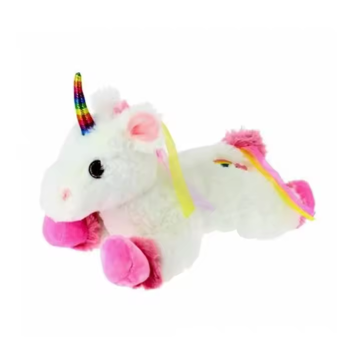 PELUCHE UNICORNIO ARCO IRIS 25 CM. DE BIMAR - 1