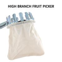 Recogedor De Frutas Metálico Para Jardín Y Huerto Herramienta De Recogida De Árboles Altos Para Manzanas Duraznos Uvas Con Bolsa De Cosecha Herramientas Para El Jardín Y La Granja - details 4