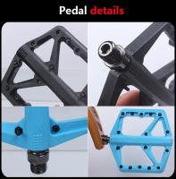 Pedales De Bicicleta RACEWORK Ultralight Con Embrague Cerrado Nylon Antideslizante Para MTB Y Carretera Accesorios De Ciclismo - details 2