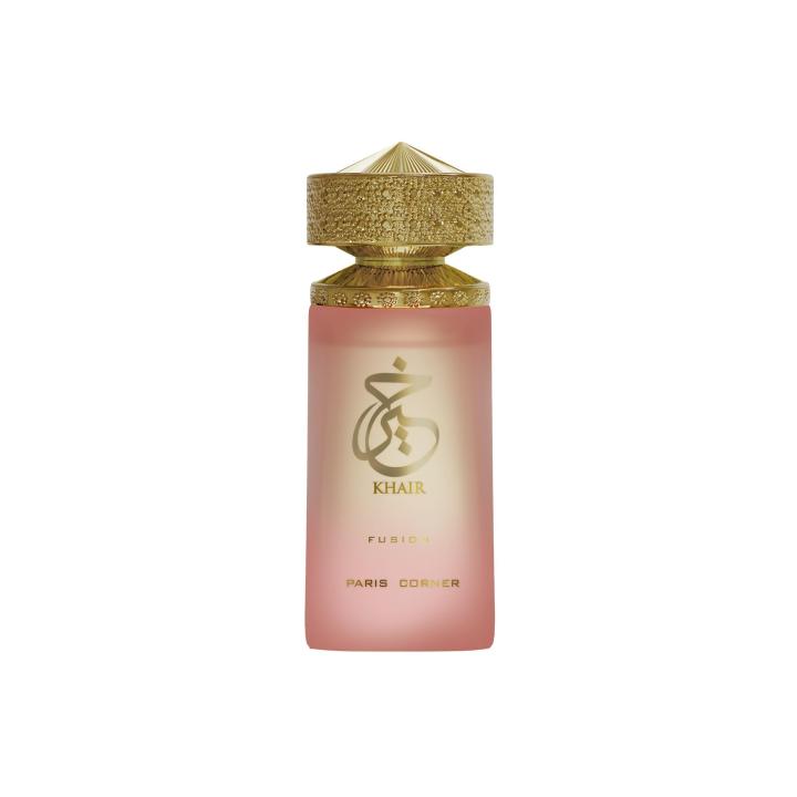 Khair Fusion Paris Corner 100 Ml Perfume Unisex – Fragancia Dulce Ambarada y Afutada, Larga Duración, Aroma Elegante — oferta en Miravia