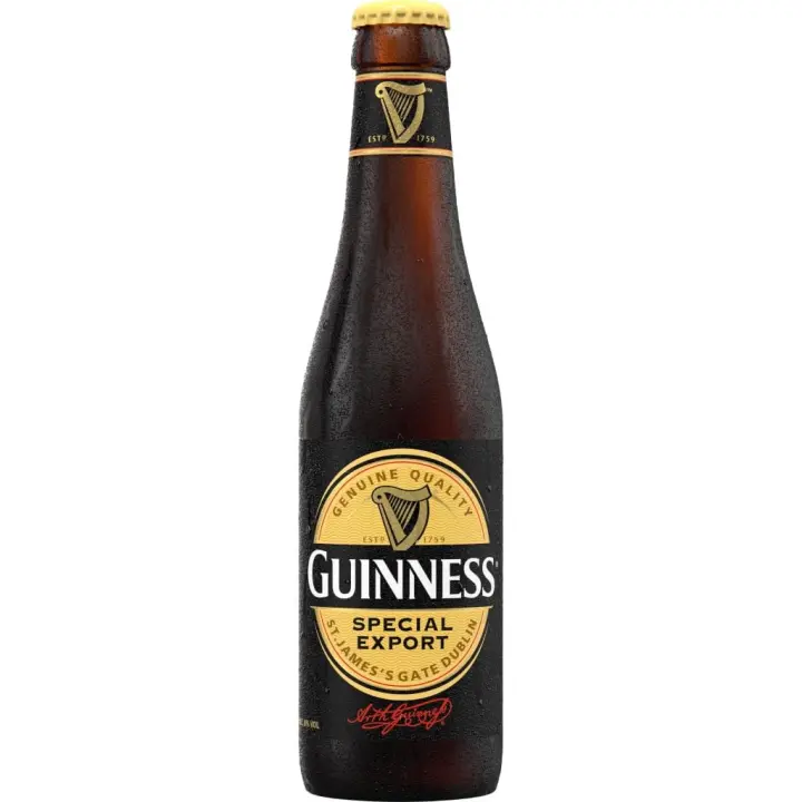 6 uds x Guinness 8 Special Export 33Cl . La versión fuere de la clásica irlandesa con 8º de alcohol - 1