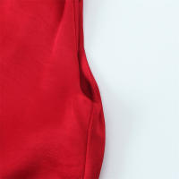 Vestido Rojo Elegante Sin Mangas Para Mujer TRAF 2025 Con Cuello En V Y Detalle De Cuerda En La Espalda Silueta Larga Fluidez - details 5