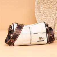 Bolsos para mujer, piel de vacuno de primera capa, nuevo estilo, bolsos cruzados de moda, bolsos de pecho, bolsos de sillín de moda, bolsos de hombro de cuero genuino para mujer - details 1