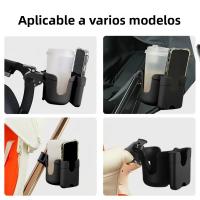 Soporte De Bebidas Ajustable Universal Con Manija Para Carros De Bebé Sillas De Ruedas Andadores Bicicletas Y Scooters - details 6
