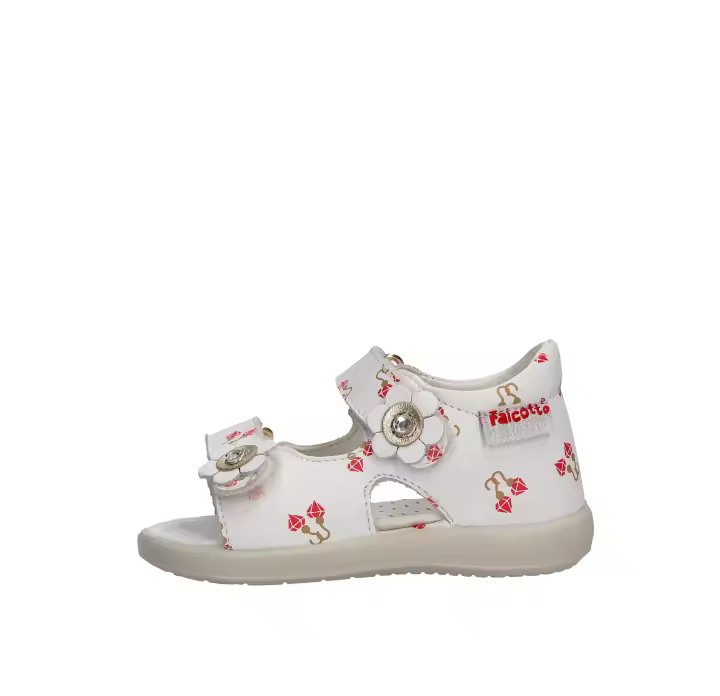 BESENVAL-0N01 Falcotto - Sandalia Blanca - 1