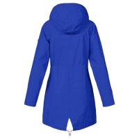 Chaqueta De Lluvia Para Mujer Ligera Impermeable Estilo Trench Con Cordón Ideal Para Caminatas Casuales Al Aire Libre - details 10