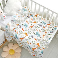 Manta Para Bebé Recién Nacido De Bambú Y Algodón Suave Y Delgada Para Envolver Ropa De Cama Y Toalla De Baño 2 Capas De Gauze Para Carrito De Compras - details 7
