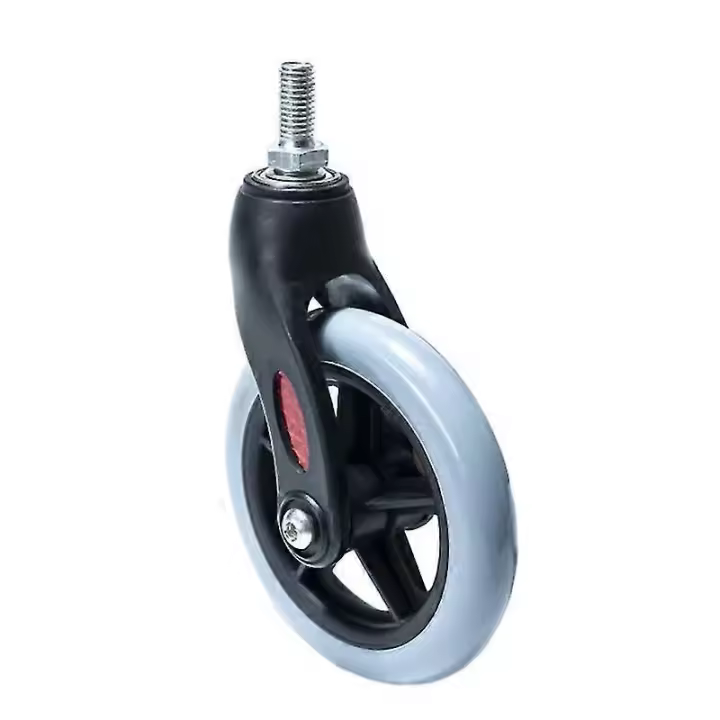 Rueda de la silla de ruedas del reemplazo con la rueda delantera de la silla de ruedas de la bifurcación - 1