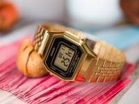 Reloj Casio Digital Mujer Dorado LA680WEGA-1ER water resist - luz led - details 2