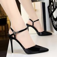 Sandalias De Tacón Alto Para Mujer 11 Cm Metálico Gris Con Tirantes De Tobillo Y Punta Redonda Para Boda Fetiche Noche Club Oro Oficina Zapatos Clásicos Con Plataforma Y Cierre De Hebilla - details 24