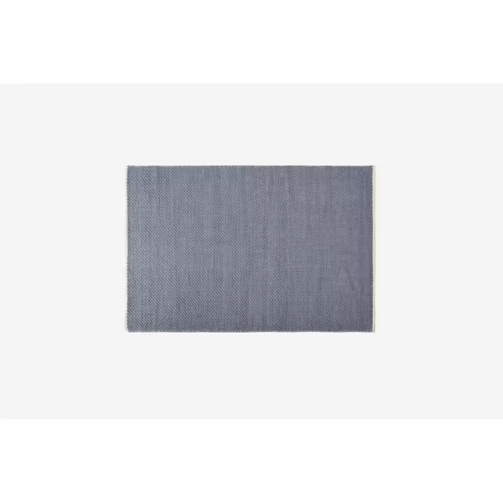 Linea Paralela  -  ALFOMBRA LANA YUTE AZUL - 1