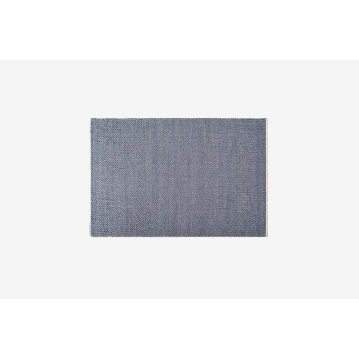 Linea Paralela  -  ALFOMBRA LANA YUTE AZUL - 1