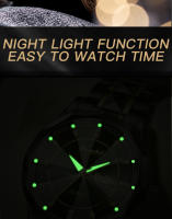 Reloj De Pulsera Masculino POshi 983 De Moda Con Calendario Y Semana Display Material De Aluminio Resistente Al Agua Regalo Top - details 9
