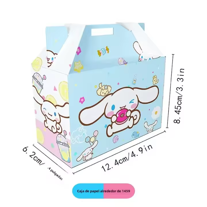 Cajas De Popcorn Cinnamoroll Para Fiestas De Cumpleaños Y Showers De Bebés Accesorios Para Fiestas Snacks Unisex - 1