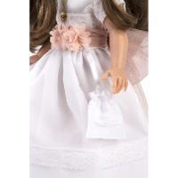 Muñecas Berbesa, Muñeca de comunión Linda morena vestido blanco, el regalo perfecto 4651 Muñecas para niñas muñecas juguetes para niñas muñecas recien nacidas - details 2