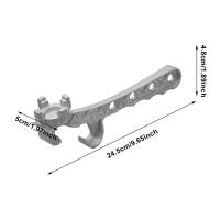 Abrebaños De Metal Multifuncional Para Barril De Paila Y Galón De Aluminio Herramienta Para Abrir Tazones Y Botellas De Cerveza Eco-amigable - details 6