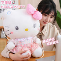 Muñeca De Peluche Sanrio Hello Kitty Anime Suave Almohada Regalo De Cumpleaños Para Niñas Muñeco De Hello Kitty Kawaii De Plushier - details 3