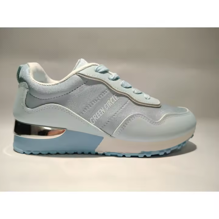 Zapatillas Mujer Green+Circle Sky. Celeste. Transpirable, ligera y plantilla confort. - 1