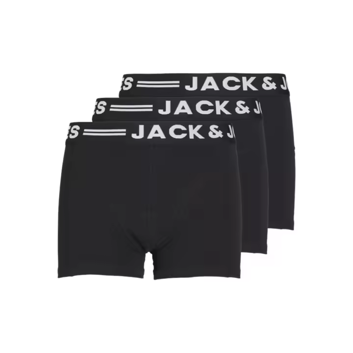 JACK&JONES 12256698 SENSE TRUNKS 3-PACK NOOS MNI Niño Boxer Slip Underwear Pack 3 unidades 28861 - 1