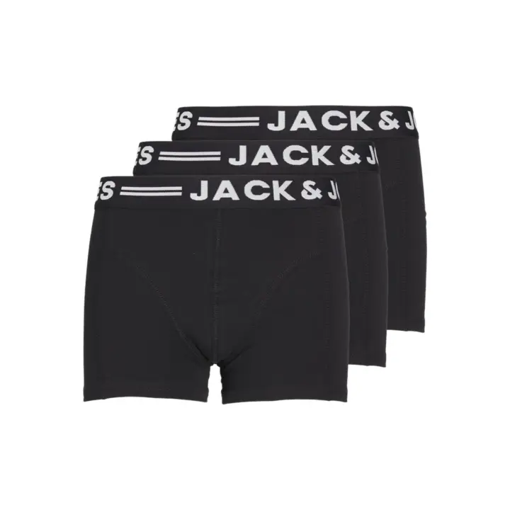 JACK&JONES 12256698 SENSE TRUNKS 3-PACK NOOS MNI Niño Boxer Slip Underwear Pack 3 unidades 28861 - 1