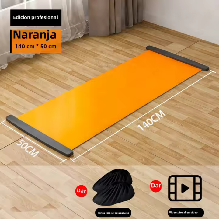 Alfombra De Yoga Multifuncional Para Hielo Hockey Patinaje En Ruedas Ejercicio De Piernas Entrenamiento De Fitness Interior Tamaño 140/180/200cm - 1