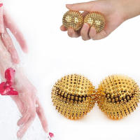Bola De Masaje Magnética Para Mano Y Pie 9 Piezas/Lote Estimulación De Puntos Trigénericos Relieve De Presión Palma Acupuntura Bola De Masaje Portátil - details 21