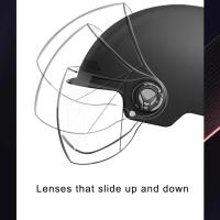 Casco De Motocicleta Retro Clásico Para Hombres Y Mujeres Ultraligero Medio Casco Ciclismo MTB Bicicleta Bicicleta De Carril - details 5