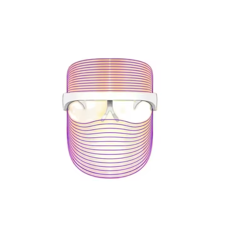 Máscara De Lámpara LED Recargable Para Cuidado De La Piel Con 7 Colores Terapia Facial Dispositivo De Belleza Para Uso Doméstico - 1