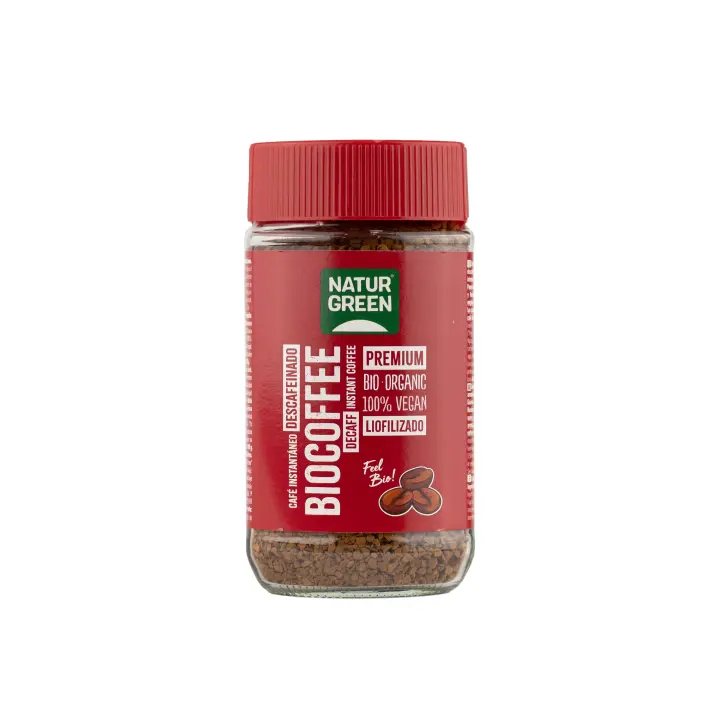 Café Descafeinado Ecológico Instantáneo 100g NaturGreen - 1
