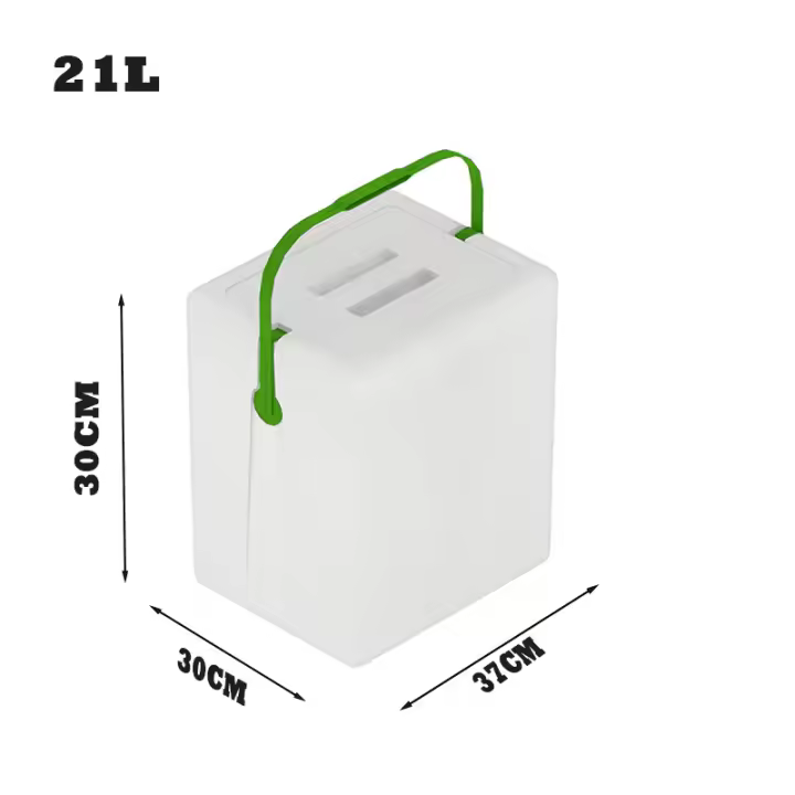 UD - Nevera poliespan portatil de forma retangular alto ideal para playa,champing,fiesta,BBQ... - 1
